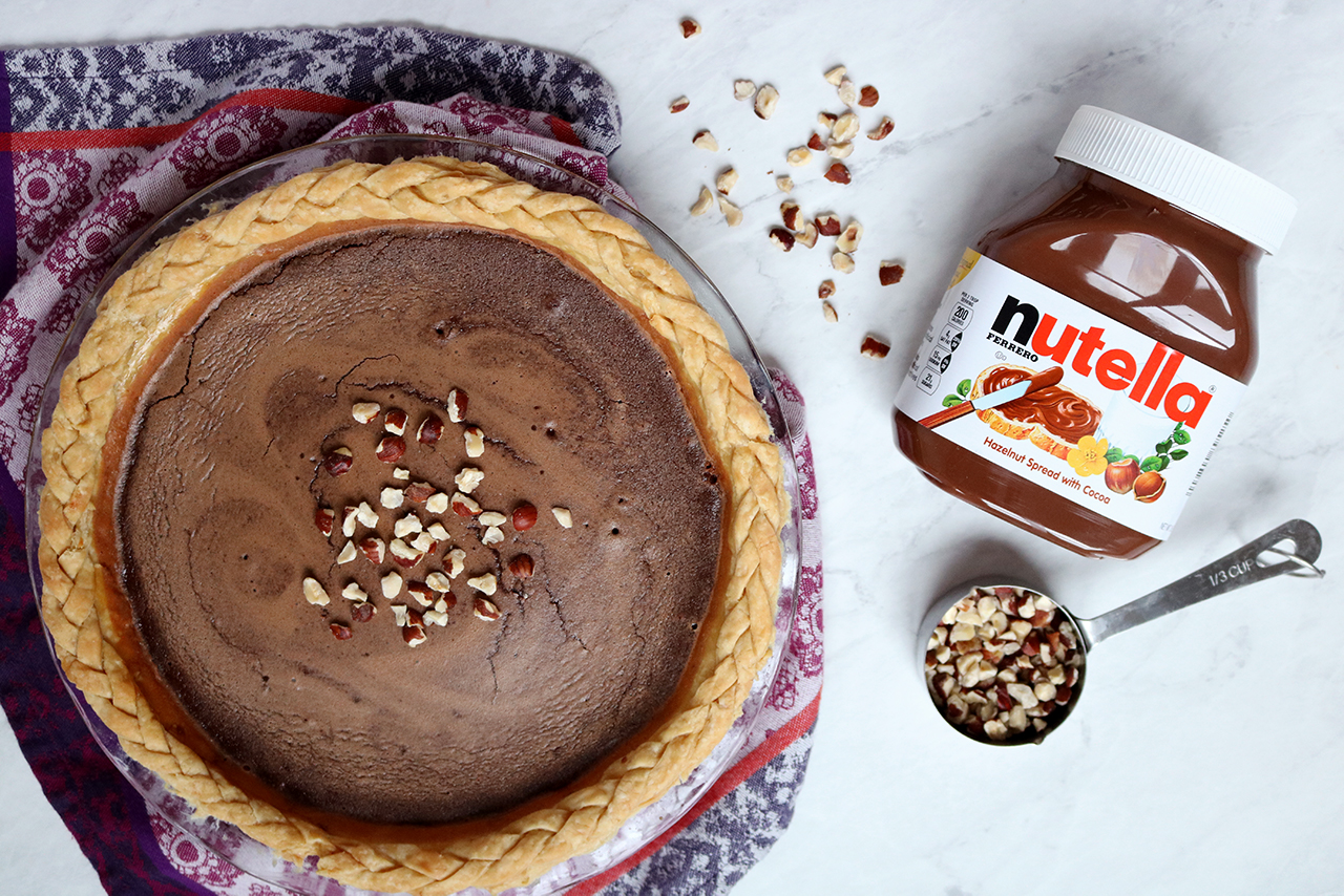 Nutella Pie | via Pies Before Guys