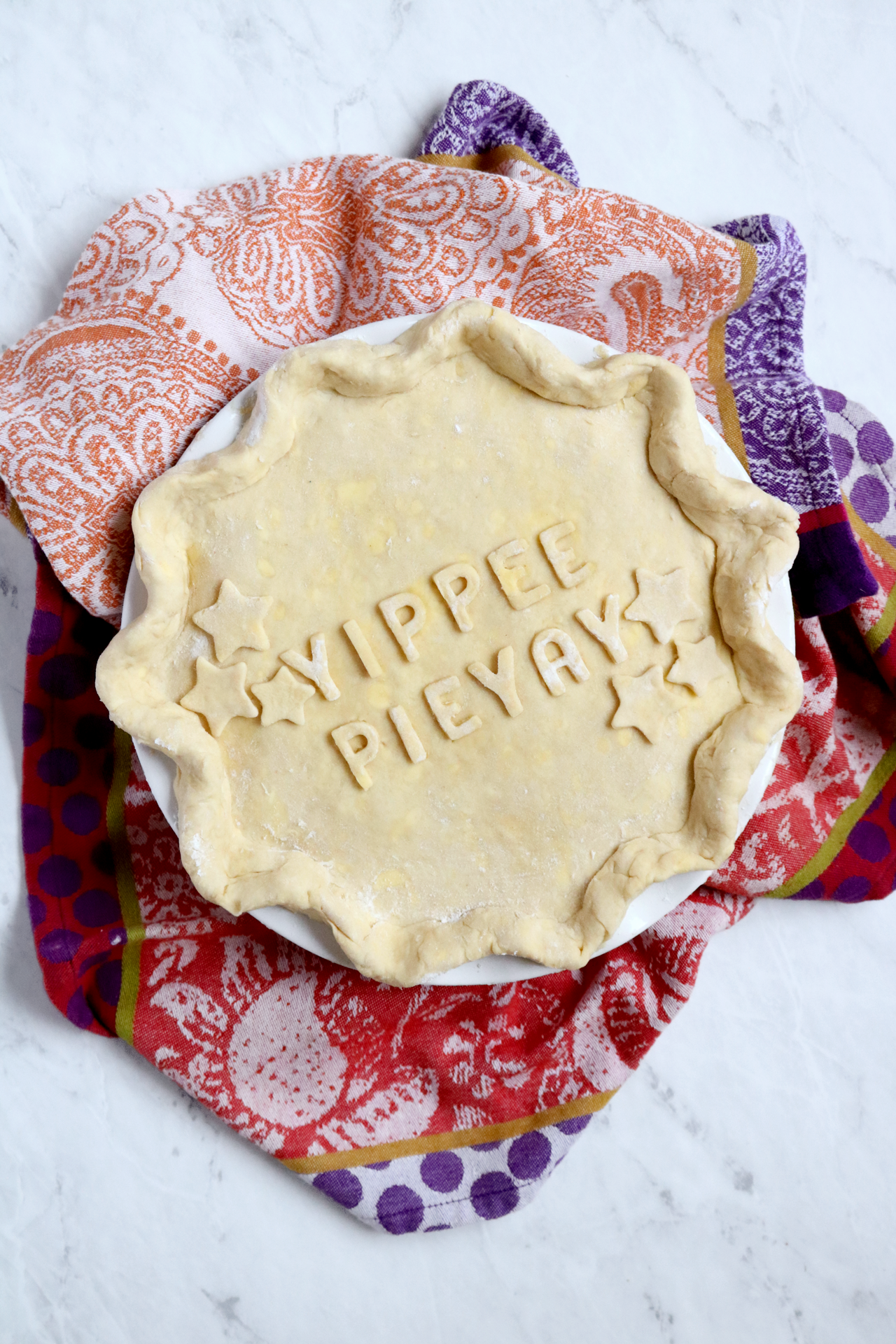 Yippee Pieyay! Southwestern Chicken Pot Pie recipe | via allspice blog