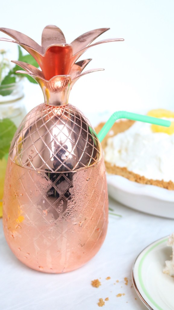 Pineapple Mule recipe | via Pies Before Guys