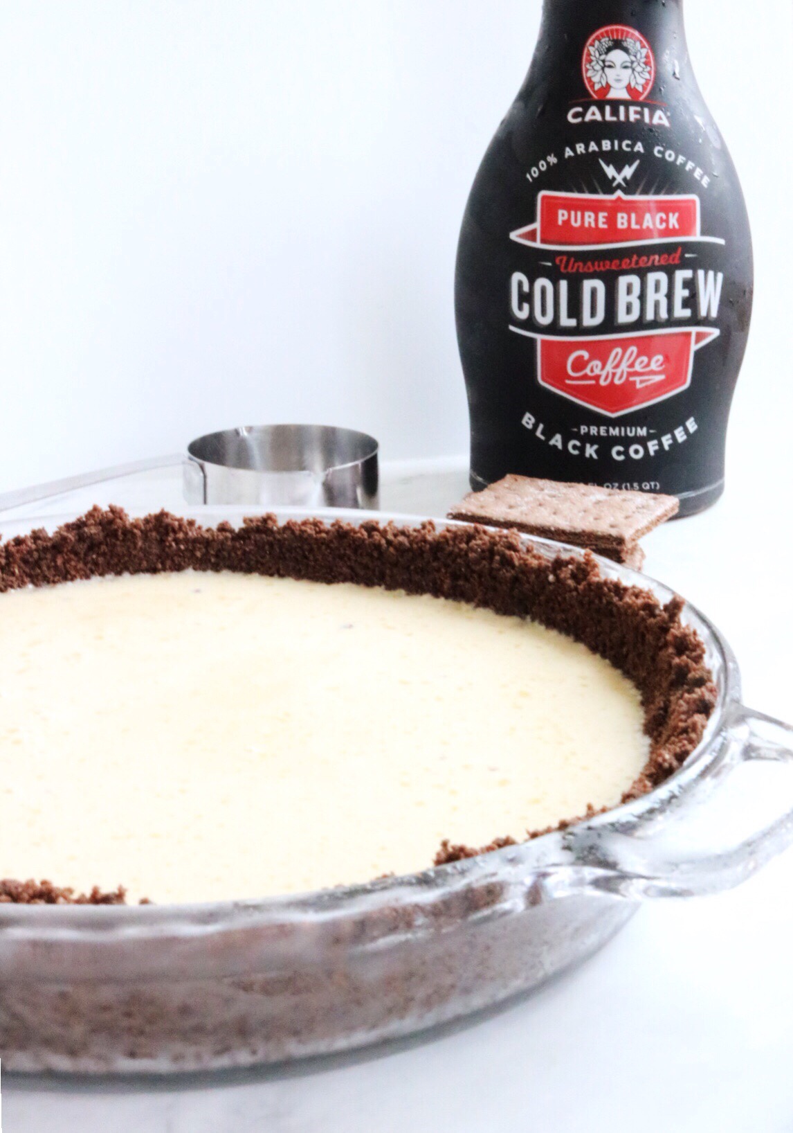 Cold Brew Coffee Pie recipe | via Pies Before Guys