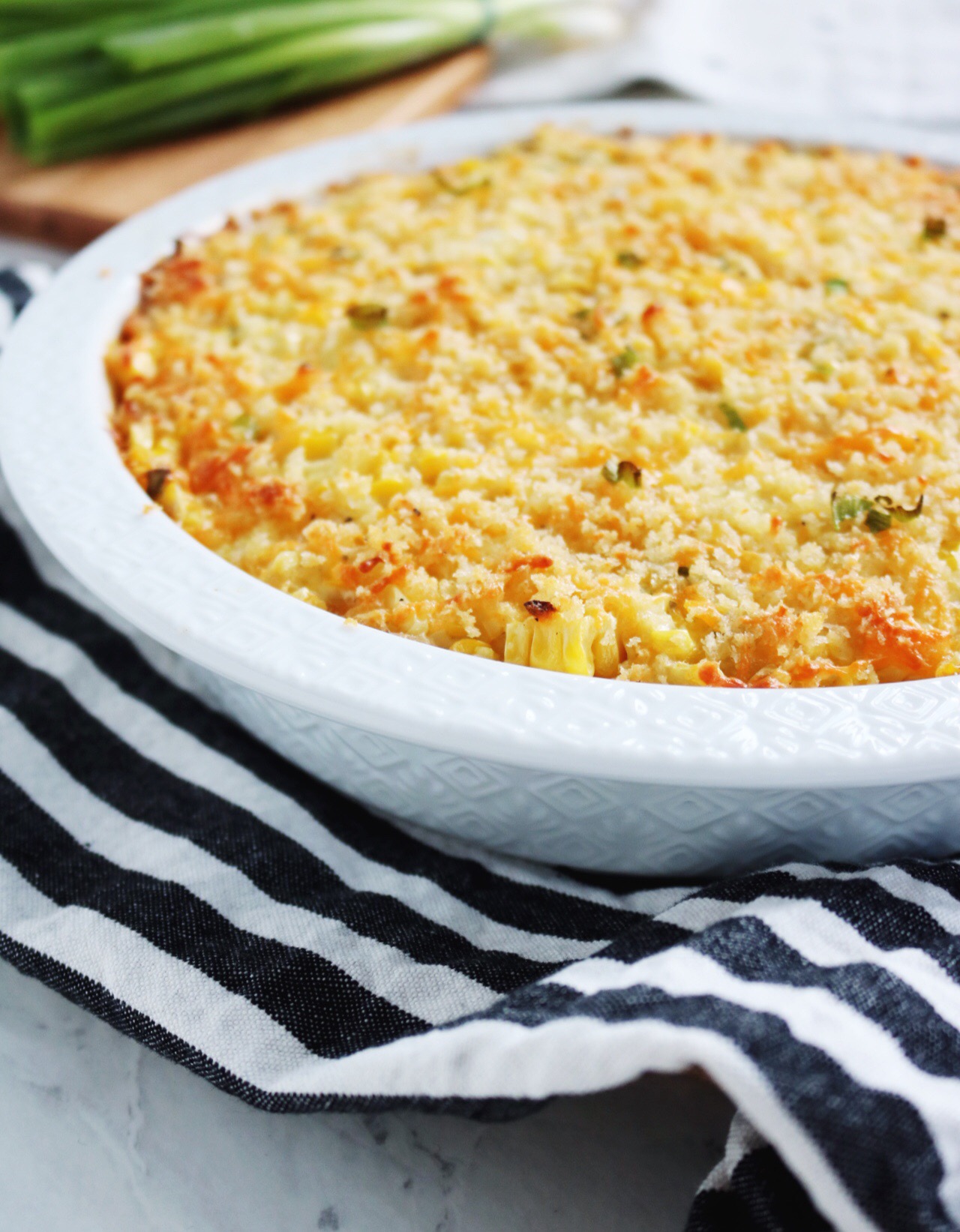 Cheddar Sweet Corn Pie recipe | via Pies Before Guys