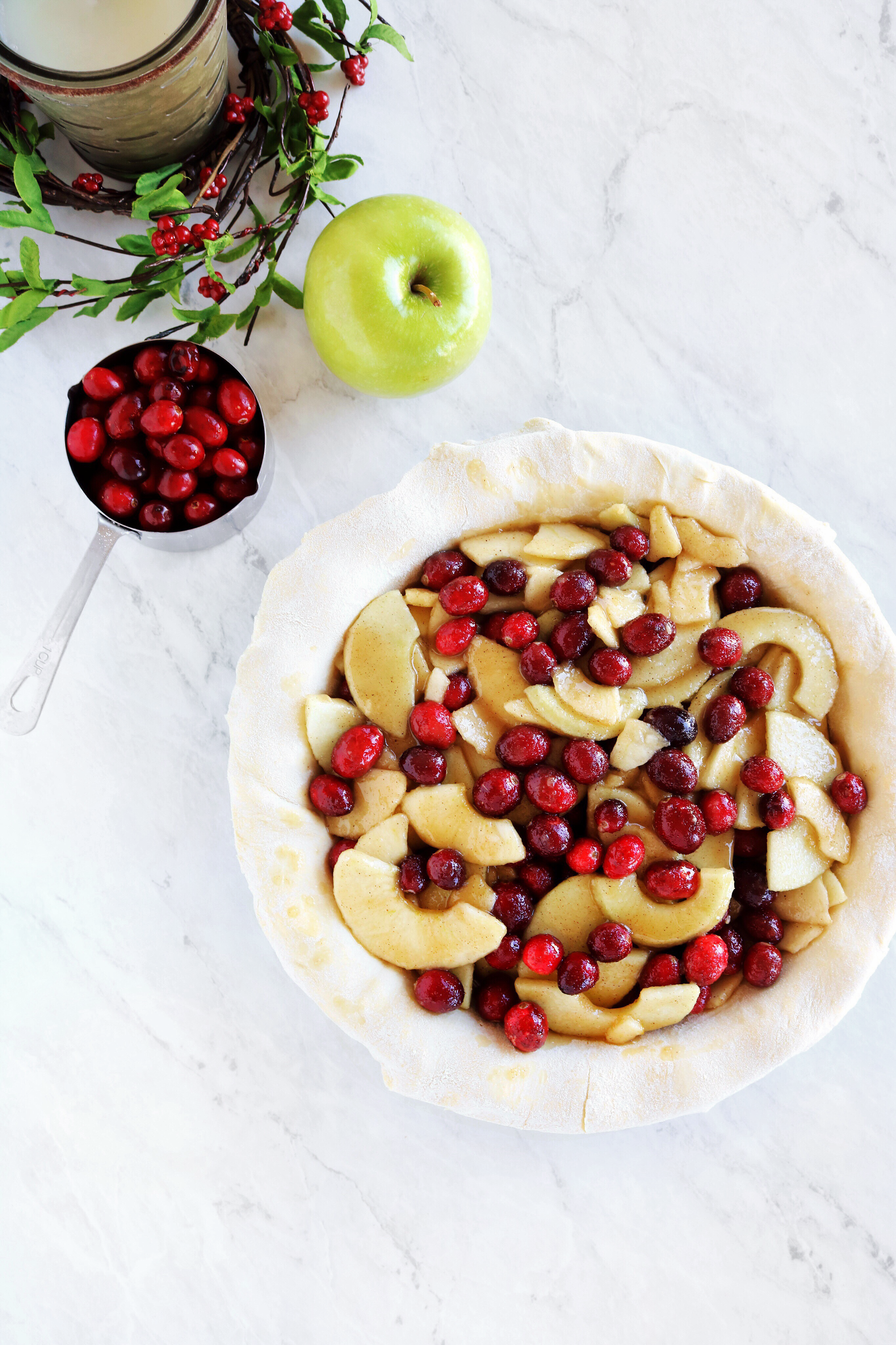 Cranberry Apple Pie