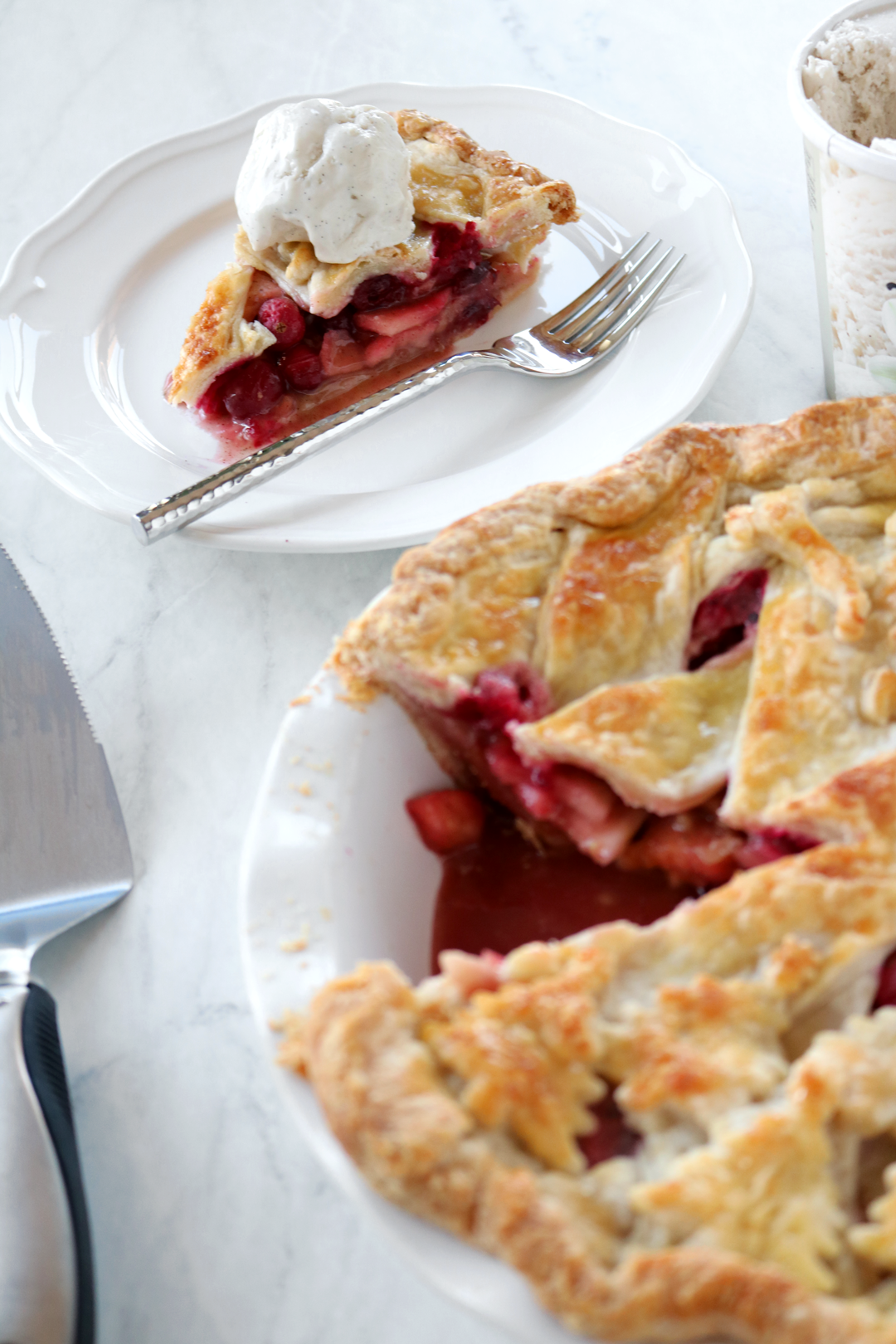Cranberry Apple Pie