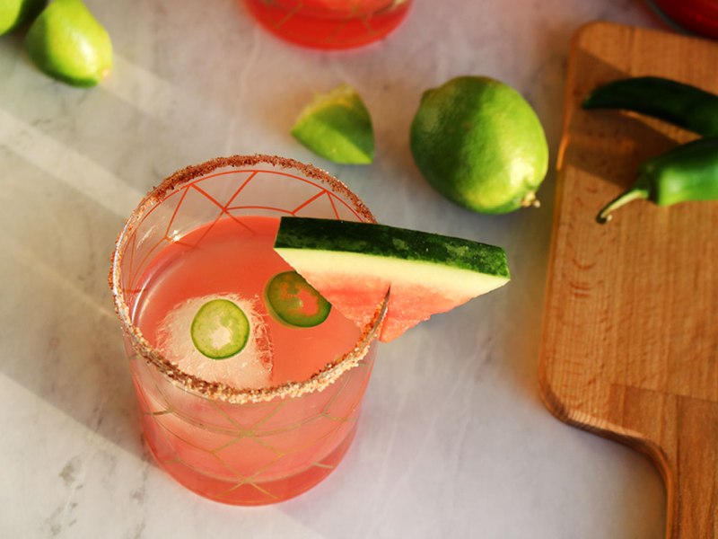 Spicy Watermelon Margarita
